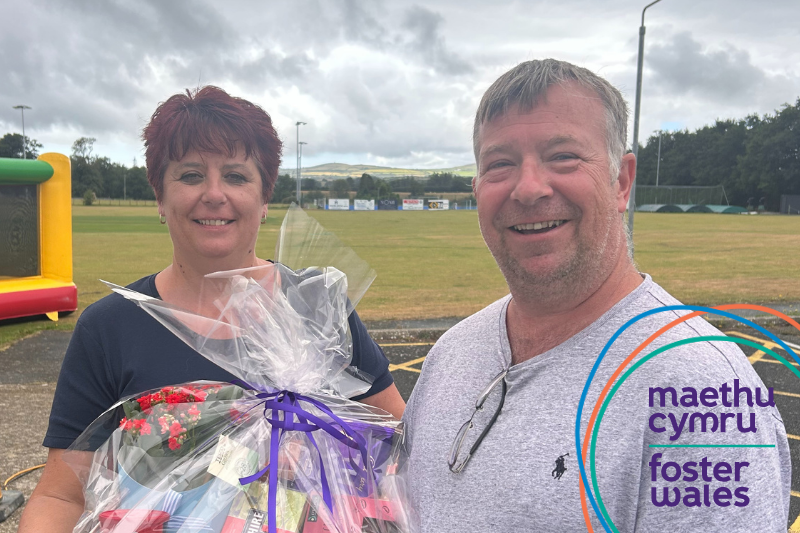 Newly approved foster carers Jayne (left) and Craig (right)